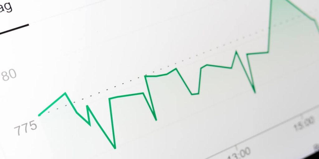 gráfico de conversões no analytics