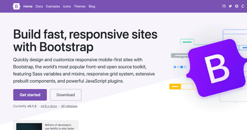 bilbioteca do Bootstrap